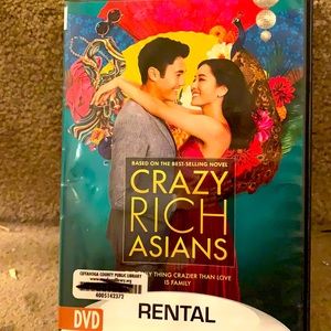 Crazy rich Asians dvd
